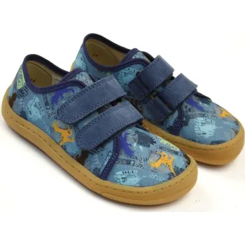 Dívčí obuv Tenisky Froddo barefoot G1700379-19 Dark Denim EUR 25