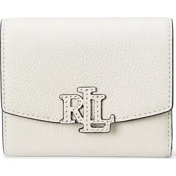 Peněženka Kožená peněženka Lauren Ralph Lauren bílá barva, 432966782 00X, vel. ONE SIZE