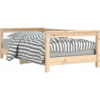 Dětská postel Dětská postel Lite, borovicové dřevo 147,5x76 cm, přírodní