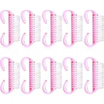 Kartáček na manikúru pro odstranění prachu z nehtů, jednorázový štětec 10 Ks.