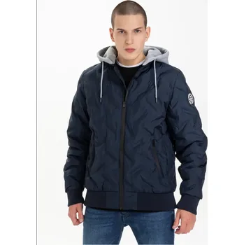 Pánské oblečení PitBull West Coast - zimní bunda Winchester - tmavě modrá L