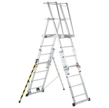 Žebřík ZARGES ZAP Telemaster S plošinový žebřík, kód 41328