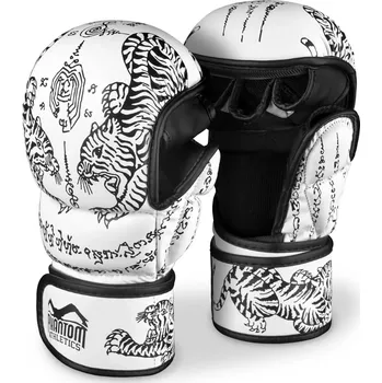 Boxerské rukavice PHANTOM Sparring rukavice APEX Sparring - bílé S/M