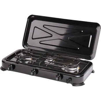 Turistický vařič Plynový vařič Camp4 MARY s 3 hořáky - 30 mbar