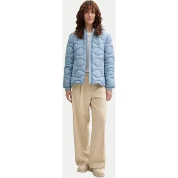Tom Tailor Vatovaná bunda 1044399 Světle modrá Regular Fit M