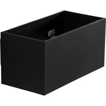 Lampička Euluna Elestren nástěnné světlo, hranaté, černé černá matná 2 x 8 W LED - Doprava zdarma