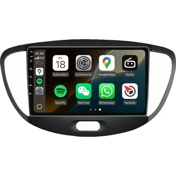 Auto Hi-Fi Autorádio Dealnet HYUNDAI i10 07-13 s CARPLAY, ANDROID AUTO a NAVIGACÍ