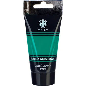 Speciální výtvarná barva ASTRA barva akrylová 60ml zelená tmavá