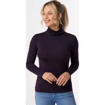 Dámská halenka Dámské rolák Babell Beverly Barva: Fialová, Velikost: L