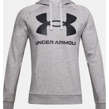 Pánská mikina Pánská mikina UNDER ARMOUR Rival Fleece Big Logo - šedá M