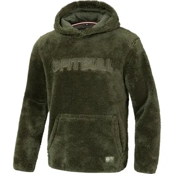 Pánská mikina PitBull West Coast Pánská mikina Aragon KP - zelená L