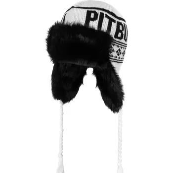 Čepice PitBull West Coast zimní čepice MISSION BAY - bílá L/XL