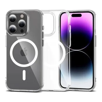 Etui Tech-Protect FlexAir Hybrid MagSafe na iPhone 15 Pro - przezroczyste
