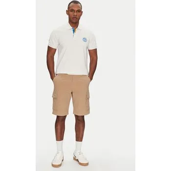 Pánské kraťasy Napapijri Šortky z materiálu N-Horton NP0A4HOS Béžová Regular Fit 34