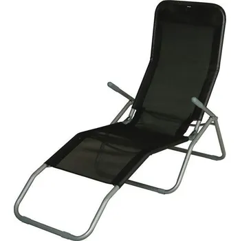 Zahradní lehátko ST Leisure Equipment Lehátko JAMAICA, čierna, 140x60x95 cm