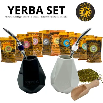 Čaj Mate Green Yerba Mate Startovací SET - PRO PÁRY #1