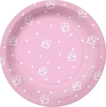 Talíř PAW talíř 18cm 10ks Special Day Pink
