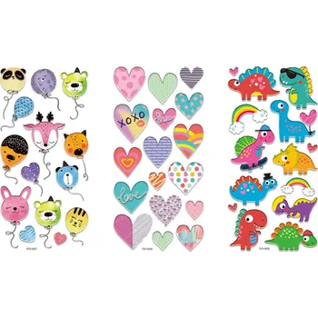 samolepka Florio Samolepka 3D Glitter set 2