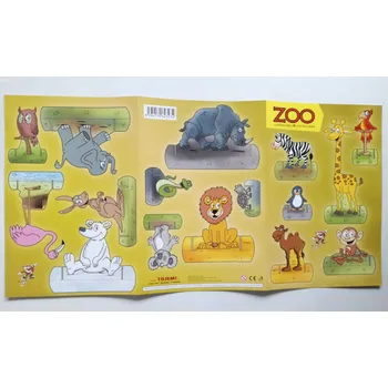 omalovánky Mičánek MP vystřihovánky ZOO