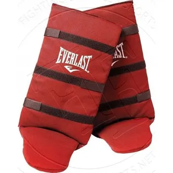 Chránič holeně pro bojový sport Chrániče holení a chodidel Everlast 7350 RED vel. univerzální