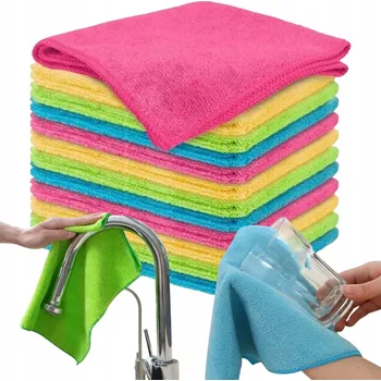 Utěrka Hadřík z mikrovlákna, mix barev, 10 ks