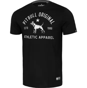 Pánské tričko PitBull West Coast Triko Sport Dog - černé XL