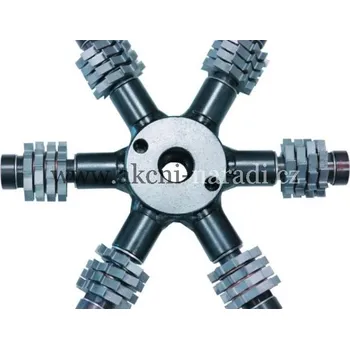 EIBENSTOCK Rotační kříž komplet se 16 rovnými hvězdicemi pro EPF 1503 obj.č. 37429000