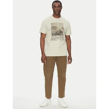 BOSS T-Shirt Te_Dunetrace 50539187 Béžová Regular Fit XXL