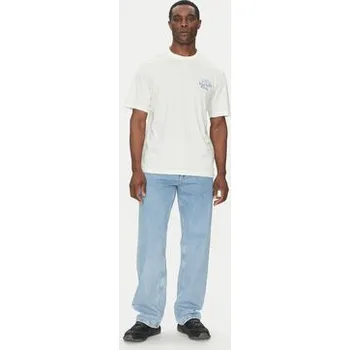 Pánské tričko HUGO T-Shirt Natopu 50536104 Bílá Regular Fit XS