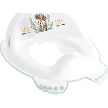 WC sedátko Dětské protiskluzové sedátko na WC Wild & Free liška bílé