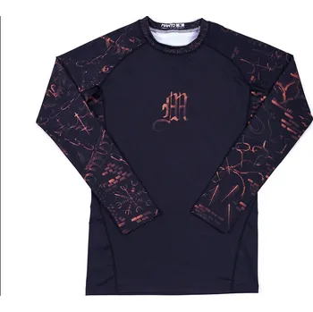 Rashguard Rashguard Manto s Dl. rukávem FREE HUGS - černý XL