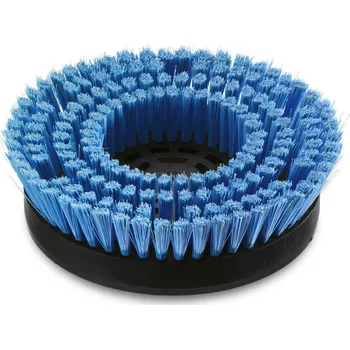 Podlahový mycí stroj Kärcher Šamponovací kartáč, středně měkký, modrý, 170 mm