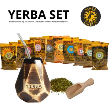 Čaj Mate Green Yerba Mate Startovací SET #6