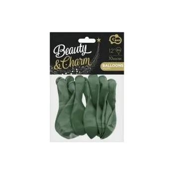 GoDan GD balónek BEUTY&CHARM lahvově zel. 10ks