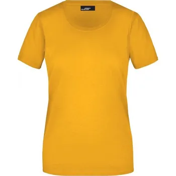 Dámské tričko James & Nicholson Triko Daiber Barva: Zlatě žlutá, Velikost: L