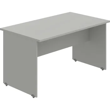 Psací stůl GJ 1400 – Stůl jednací rovný 140 cm - Šedá , Šedá