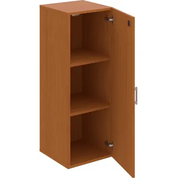 Policová skříň DZ 3 40 01 – Skříň policová dvéřová 111 × 40 cm - Třešeň , Třešeň , USH – hranatá
