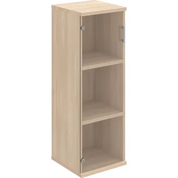 Policová skříň S 3 40 03 L – Skříň policová dvéřová 115,2 × 40 cm - Čiré , Akát , USH – hranatá