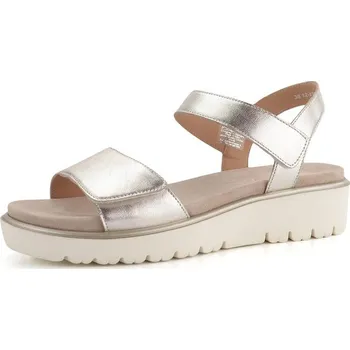 Dámské sandále Ara sandály na platformě s klínkem Bilbao Platin 12-33518-11 - 37 | P684493