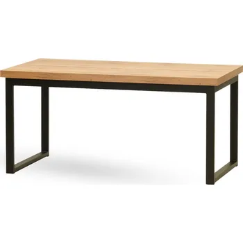 Konferenční stolek EMIL 970 KS – konferenční stůl s kovovou podnoží - wenge , 110 × 60 cm , Bez rozkladu
