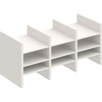 Policová skříň DVNT – Vložka spisová univerzální - Bílá