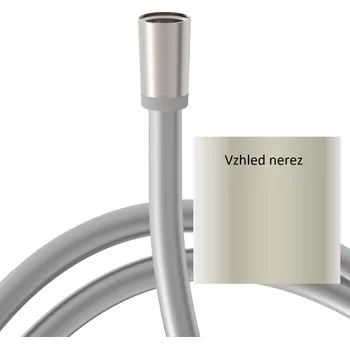 Sprchová hadice Tres 913460915AC Hadice NEREZ MATNÁ, délka 1,50 m