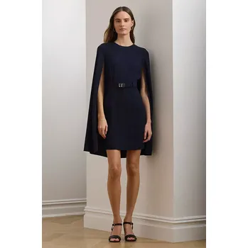 Dámské šaty Šaty Lauren Ralph Lauren tmavomodrá barva, mini, 253963624 59X, vel. 36