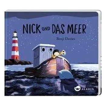 První čtění Nick und das Meer - Davies, Benji [DE] (2020, Kartonová knížka, Aladin Verlag)