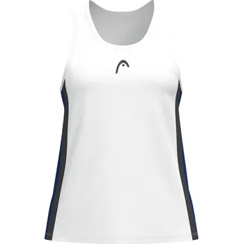Dívčí tílko Head CLUB 25 Tank Top Girls Royal/White 140 cm