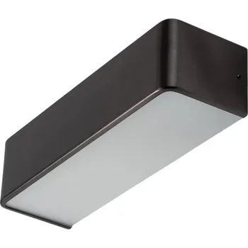 Lampička Argon Nástěnné svítidlo Atrato, antracitová barva, ocel, šířka 35 cm, upd/down antracitový kartáčovaný 2 x 15 W LED - Doprava zdarma