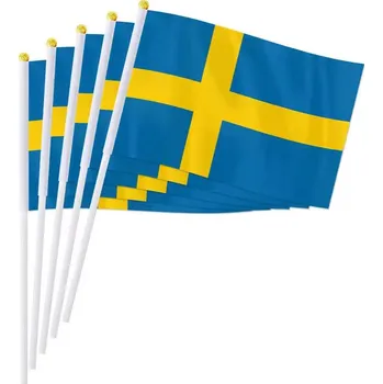 Vlajka WARAGOD Mávající vlajka 30 x 40 cm, Švédsko