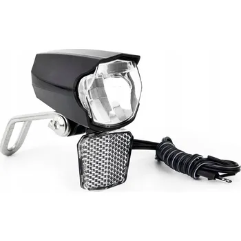 Cyklosvítilna Přední světlo na kolo s dynamem a senzorem soumraku