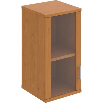 Policová skříň S 2 40 02 L H – Skříň policová dvéřová 76,8 × 40 cm - Olše , Olše , USH – hranatá