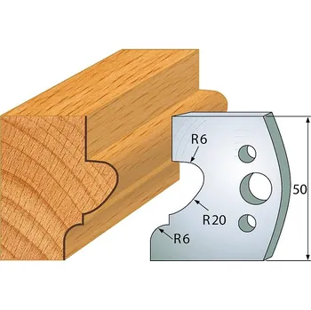 Fréza IGM profil 505 - pár nožů 50x4mm SP